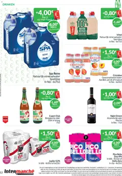 Intermarché - De januariaanbiedingen met de Intermarché-kaart - Voorbeeld van een folder van Intermarché, geldig van 01.01.2026 | Pagina: 12 | Producten: Alcohol, Mineraalwater, Kaart, Feketeerdő torta