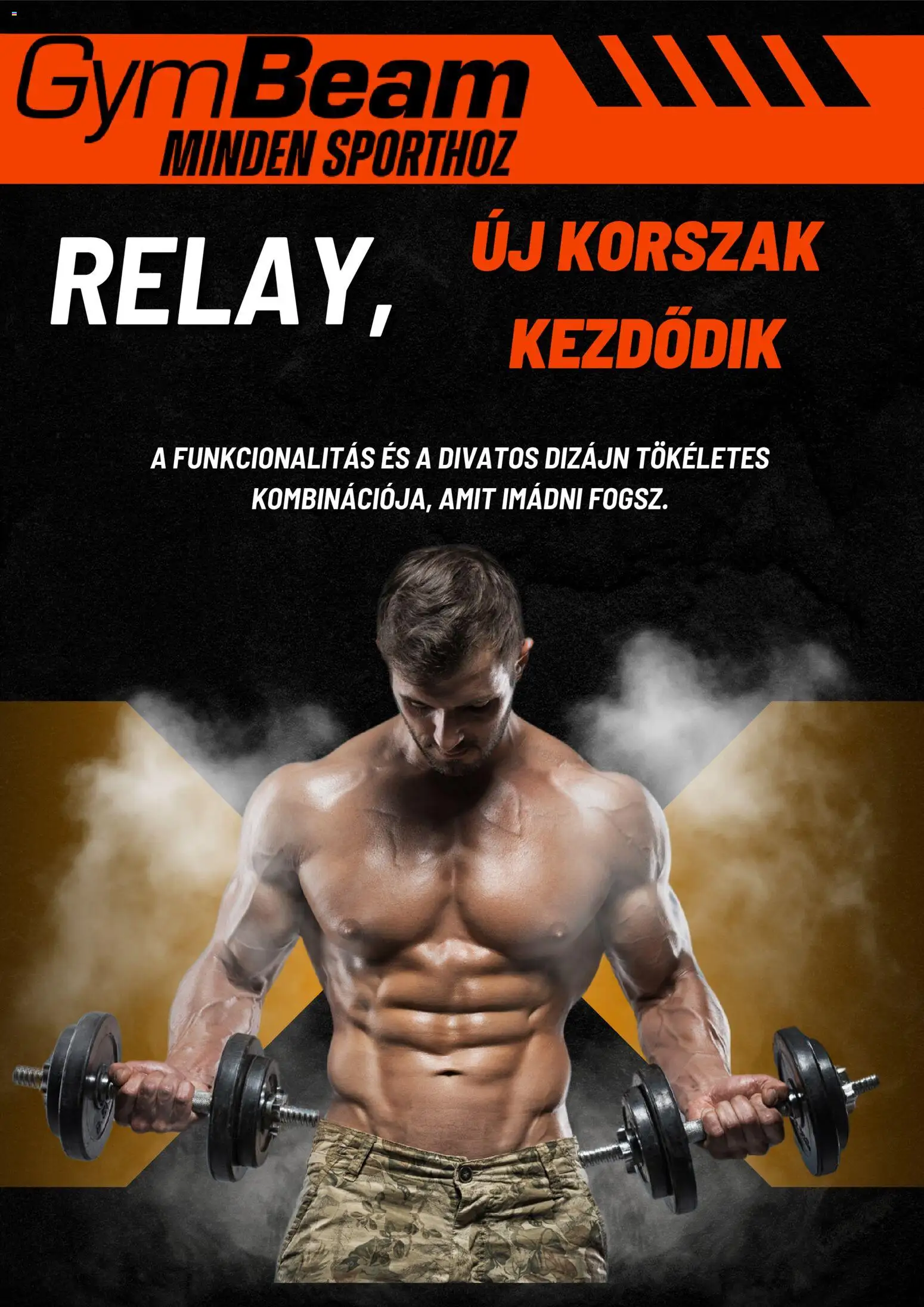 GymBeam akciós ujság - amely érvényes a következő dátumtól: 19.02.2026 | Oldal: 1