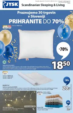 JYSK katalog akcije – veljaven od 22.10.2025