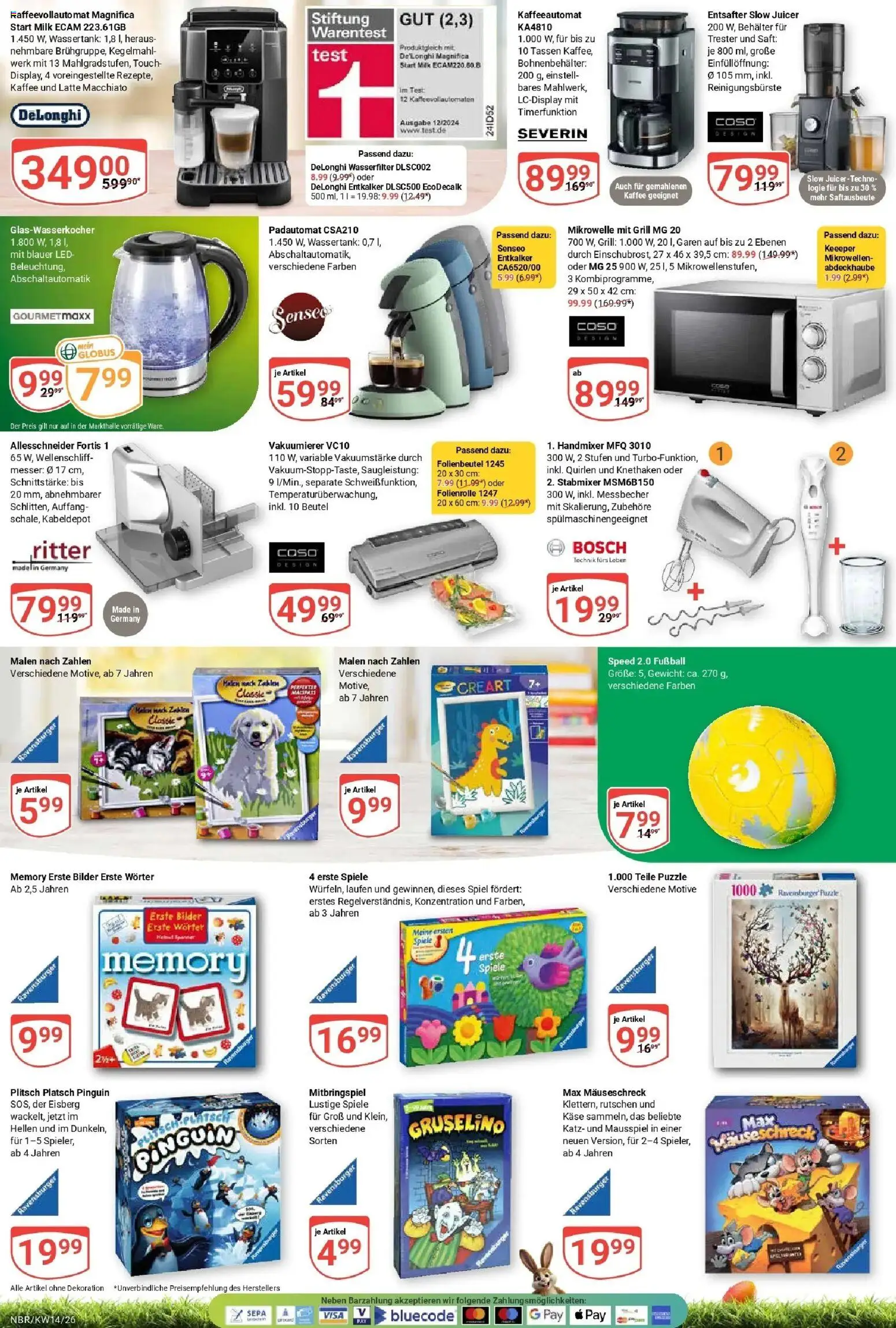 Globus prospekt Neubrandenburg	 – gültig ab 30.03.2026 | Seite: 27 | Produkte: Spiel, Bosch, Käse, Saft