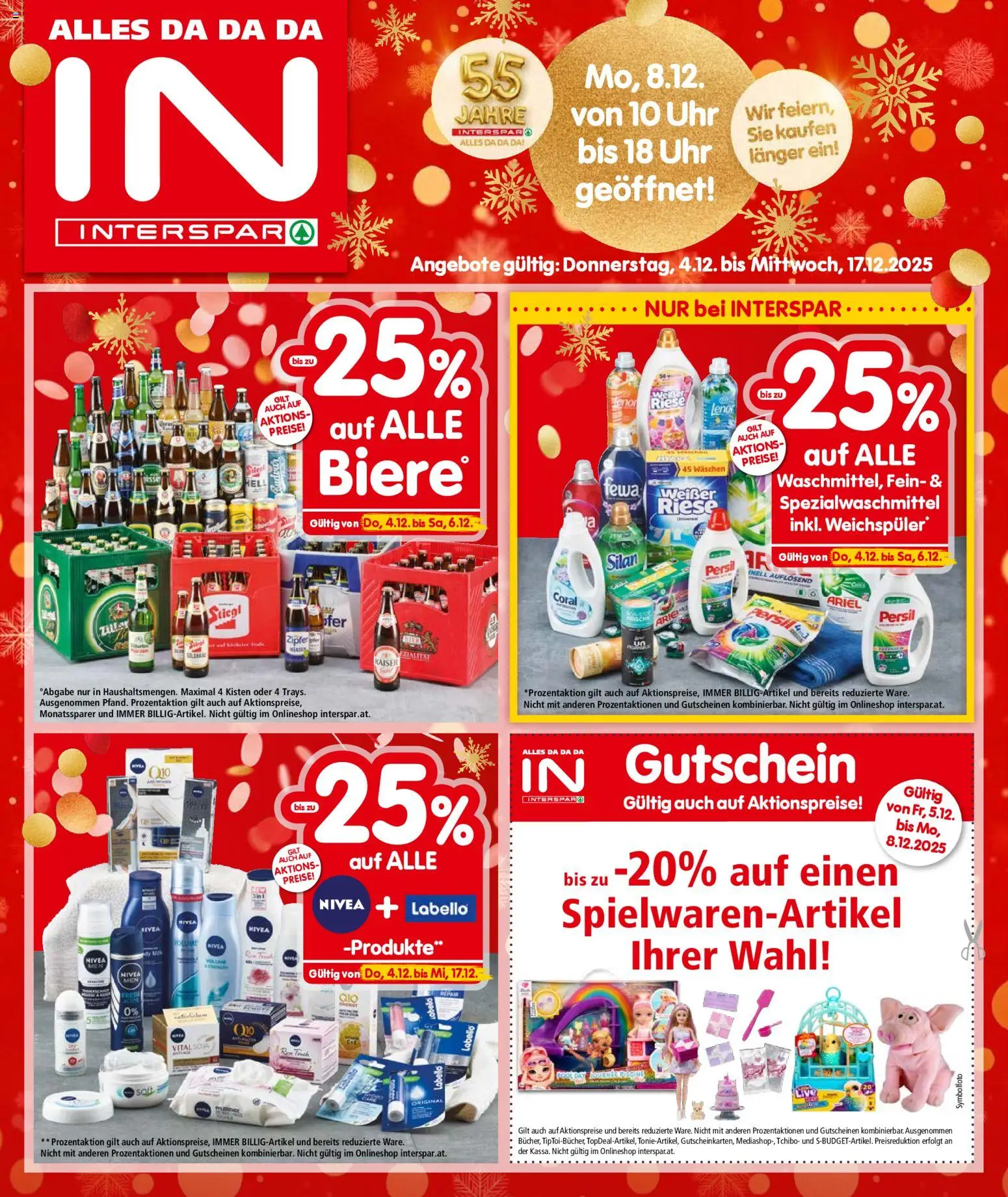 Interspar Flugblatt - Tirol gültig ab 04.12.2025 | Seite: 1
