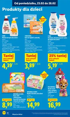 Pogląd oferty "BAYABELLE KIDS Mydło ciastolina dla dzieci, 4 x 50 g" - ważna od 23.02.2026 | Strona: 52