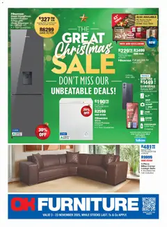 OK Furniture specials catalogue – valid from 03.11.2025