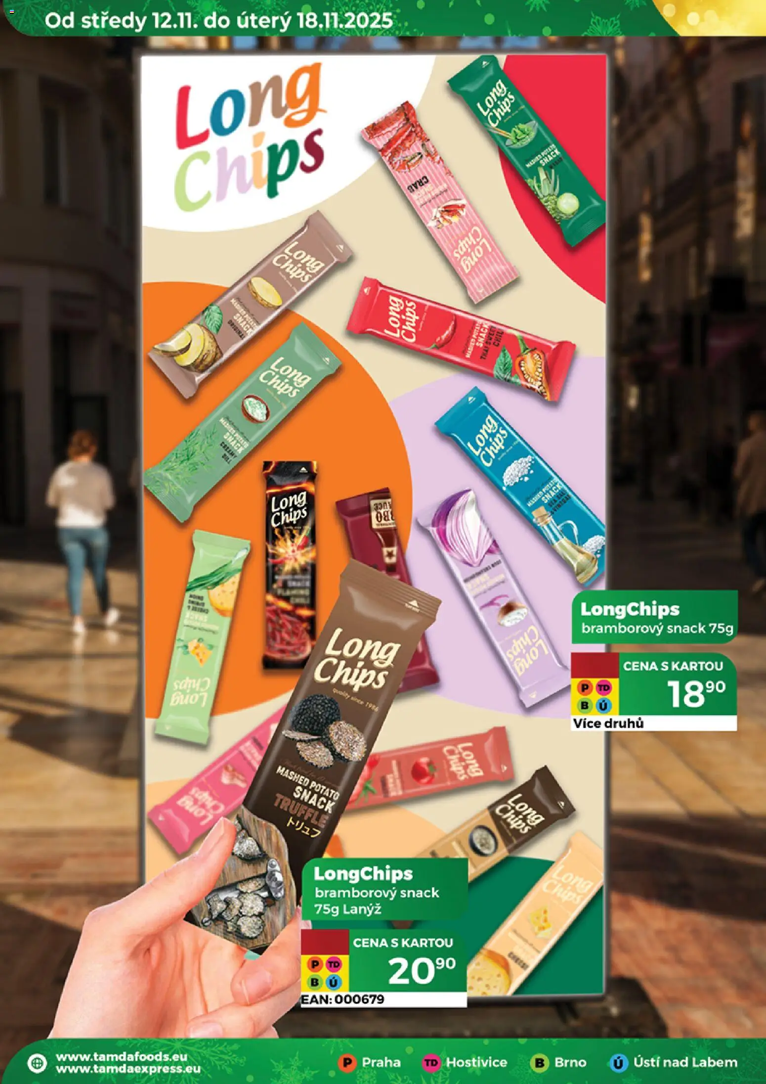 Tamda Foods leták od 12.11.2025 | Strana: 40 | Produkty: Long chips