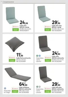 Leroy Merlin catálogo │ válido desde el 25.03.2025 | Página: 186 | Productos: Tumbona, Cojín, Silla