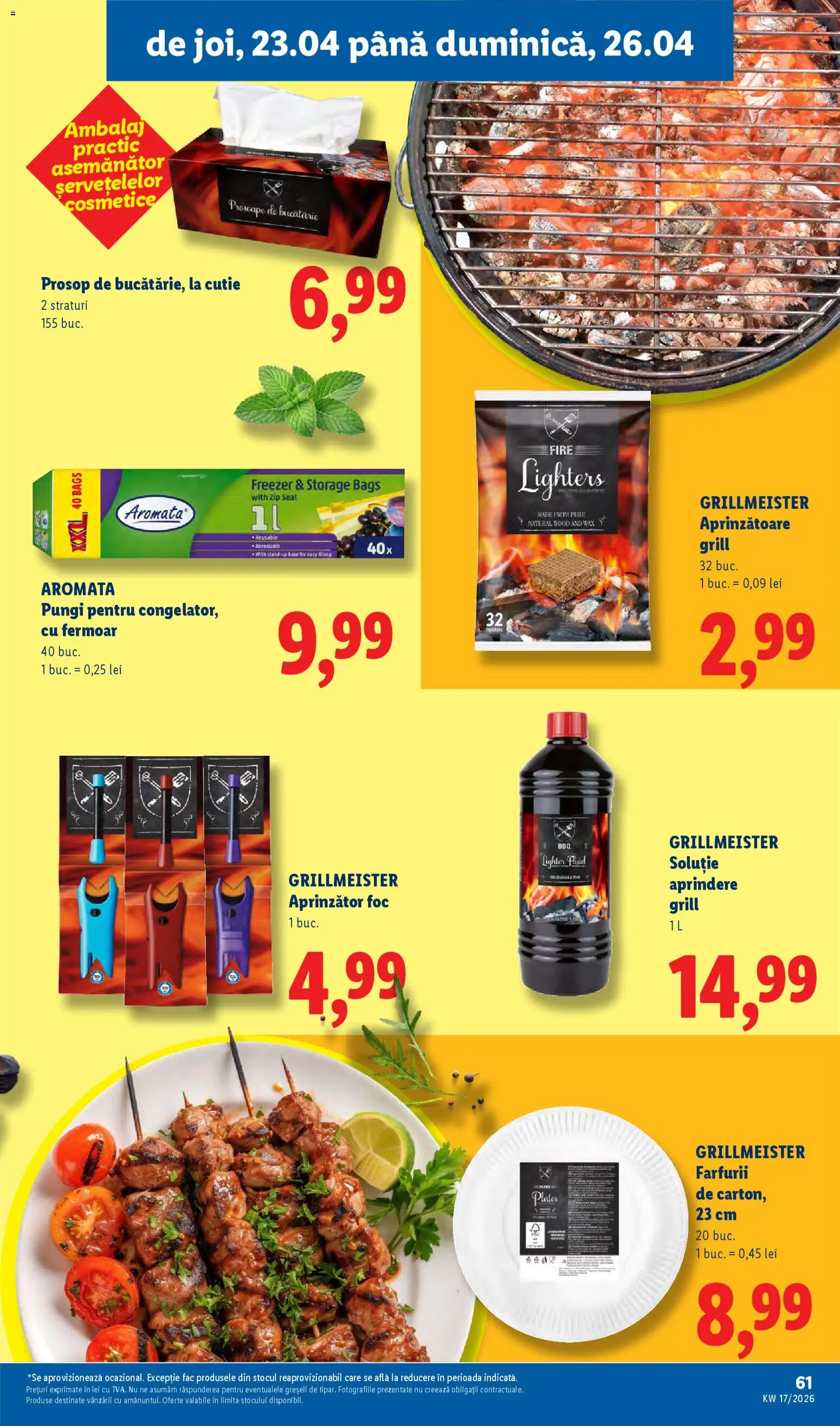 Noul catalog Lidl – valabil de la 20.04.2026 | Pagină: 61 | Produse: Grill, Cutie