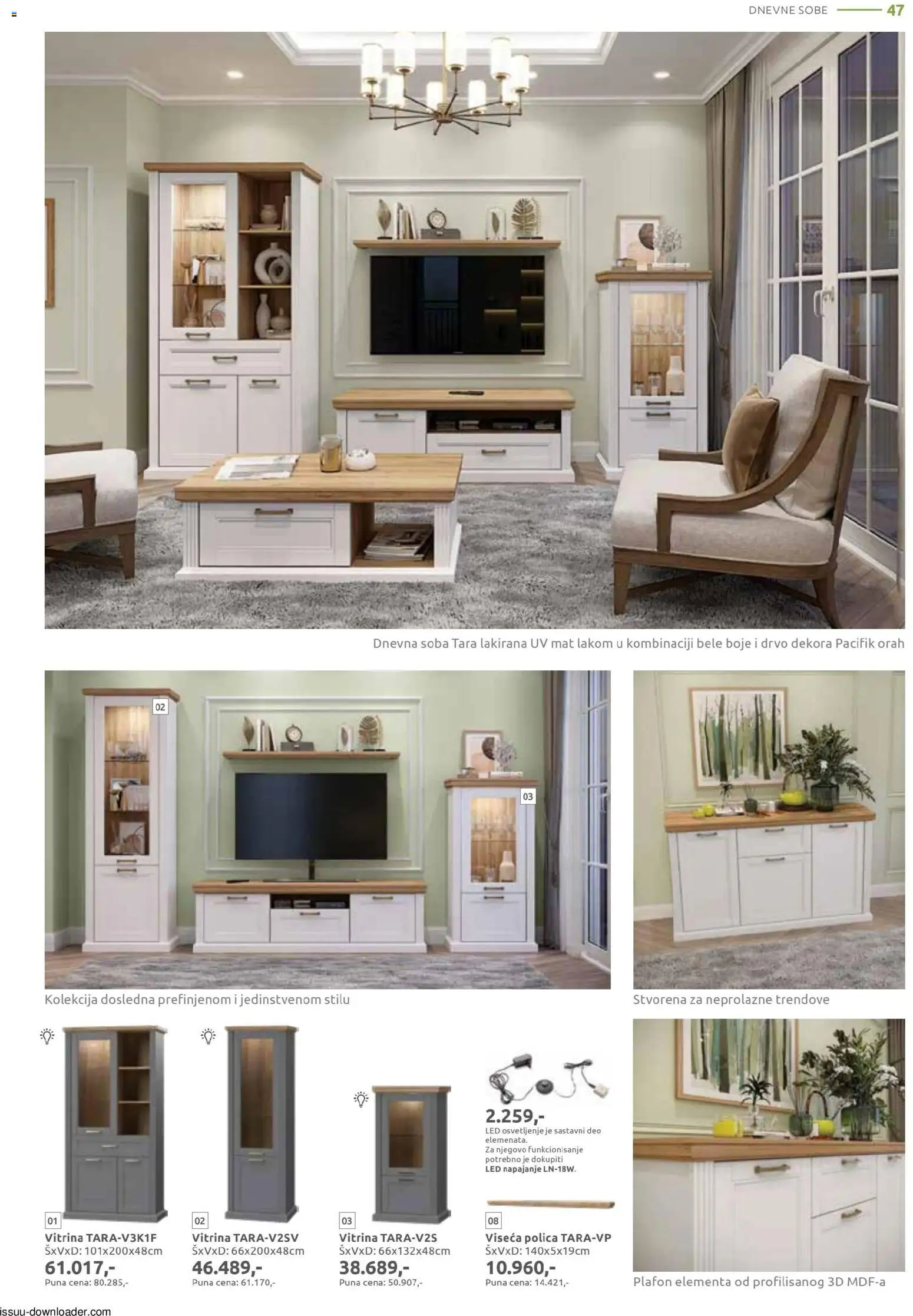 Jela katalog - važi od 09.02.2026 | Strana: 47 | Proizvode: Polica, Orah