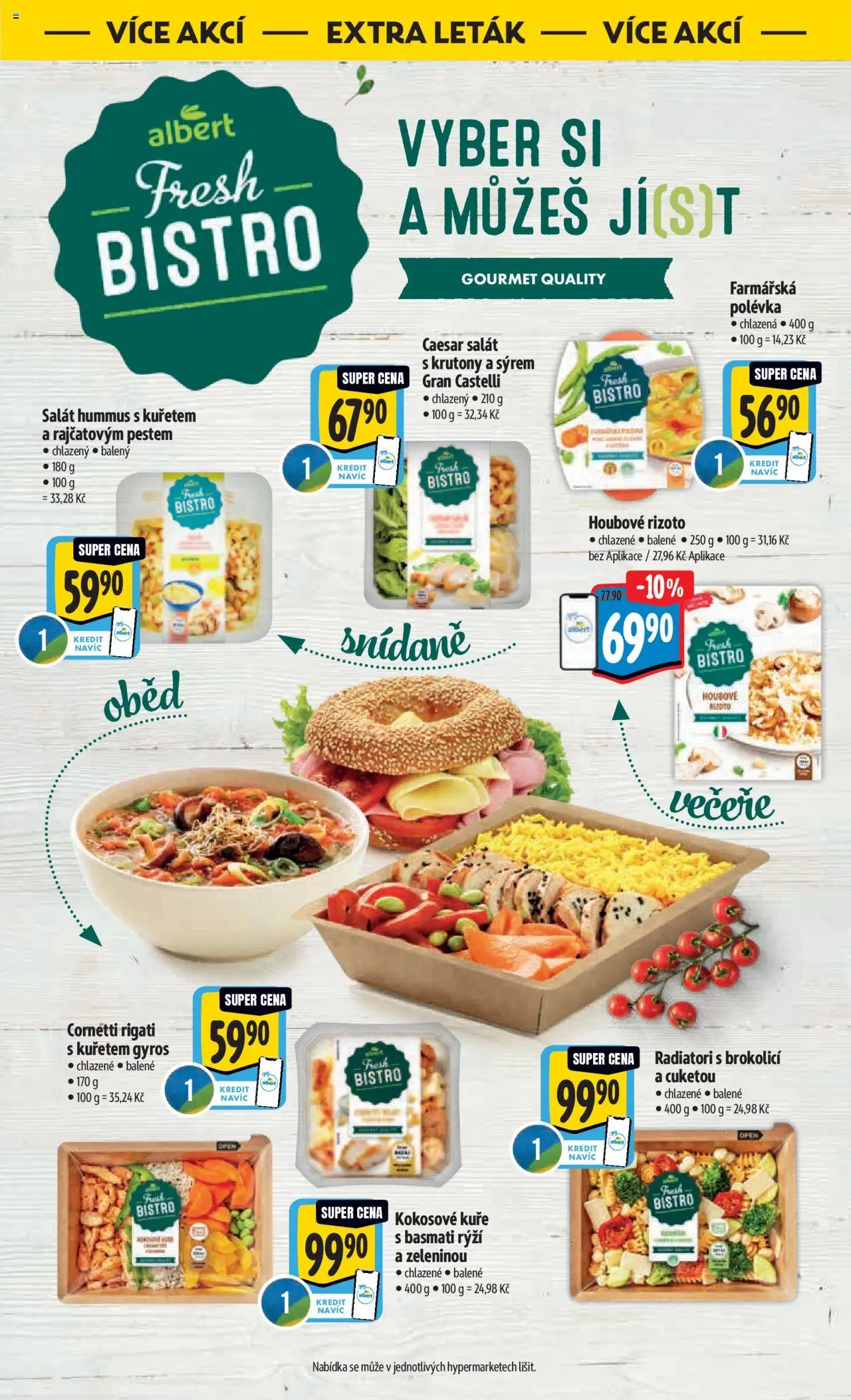 Albert leták - Hypermarket od 22.10.2025 | Strana: 42 | Produkty: Hummus, Basmati, Krutony, Kuře