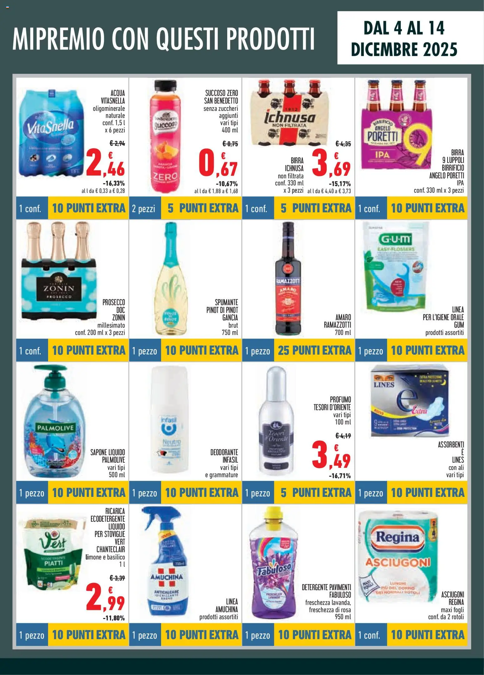 Volantino Conad del 04.12.2025 | Pagina: 7 | Prodotti: Birra, Anticalcare, Acqua, Spumante