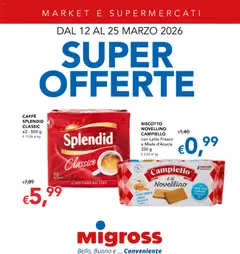 Anteprima del volantino Migross volantino valido a partire dal 12.03.2026