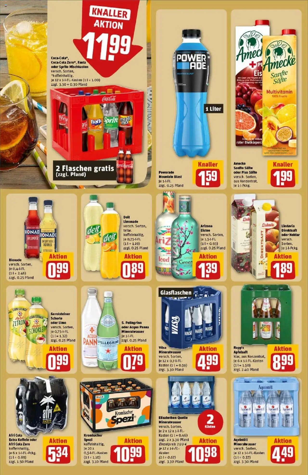 Rewe prospekt Asslar	 – gültig ab 13.10.2025 | Seite: 16 | Produkte: Coca cola, Sprite, Apfelsaft, Krombacher