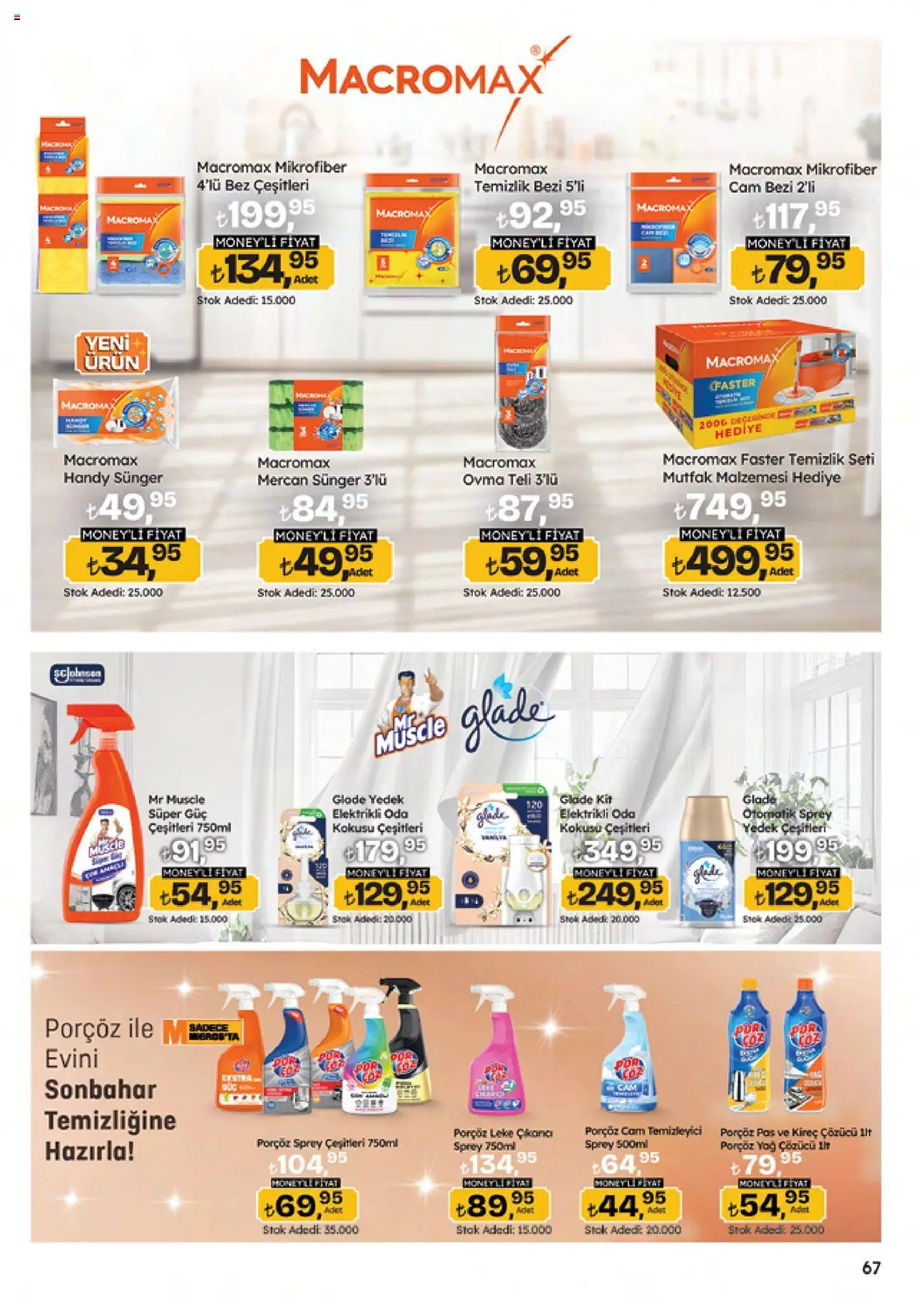 Migros Katalog - 5M Migroskop Dijital - 25.09.2025 tarihinden itibaren geçerlidir | Sayfa: 67 | Ürünler: Kireç çözücü, Leke çıkarıcı, Yağ, Yağ çözücü
