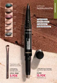 Oriflame-mainoslehti voimassa 01.04.2026 alkaen | Sivu: 21 | Tuotteet: Luomiväri, Sivellin