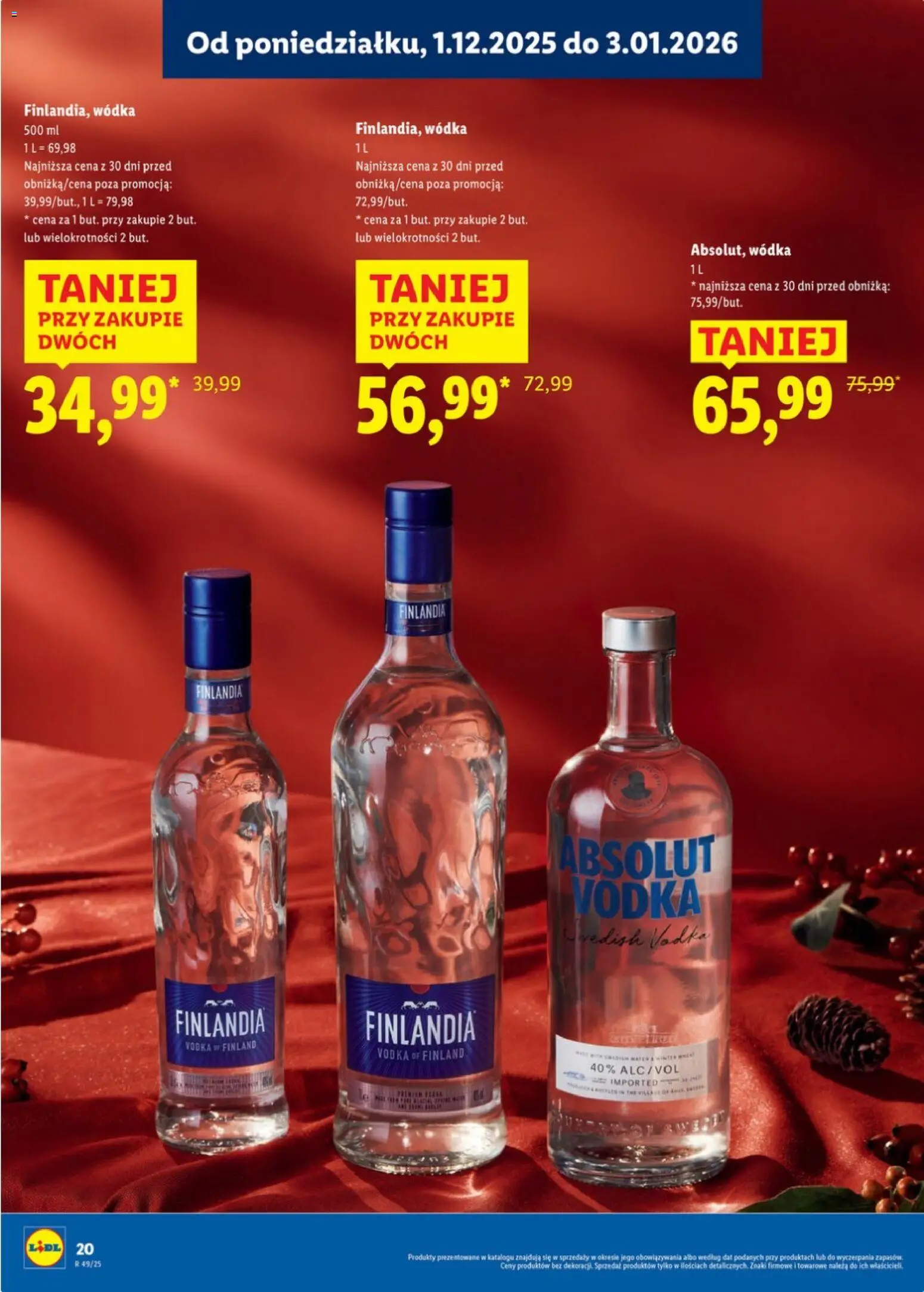Lidl Katalog alkoholi mocnych i win od 01.12.2025 | Strona: 20