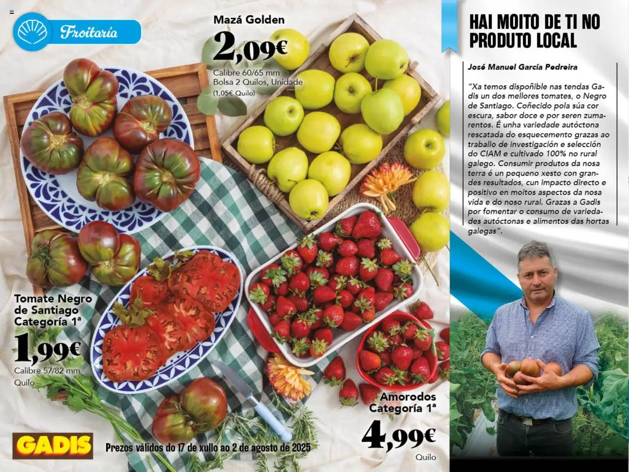 Gadis folleto Galicia │ válido desde el 17.07.2025 | Página: 12 | Productos: Bolsa, Κούβα