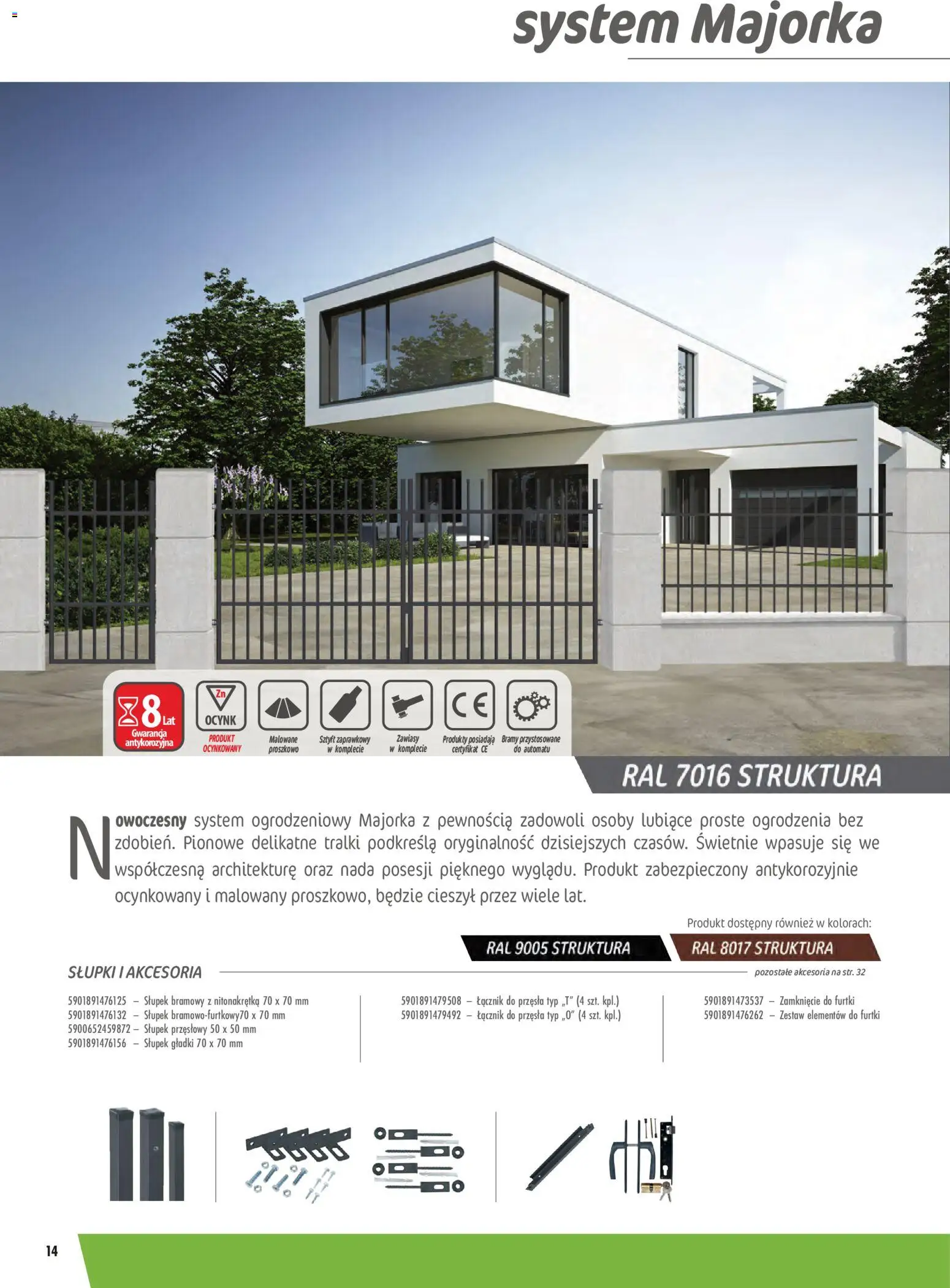 Leroy Merlin gazetka - Ogrodzenia Polbram od 09.03.2026 | Strona: 14