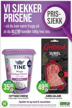 Forhåndsvisning av Kiwi kundeavis gyldig fra 03.11.2025 | Side: 29