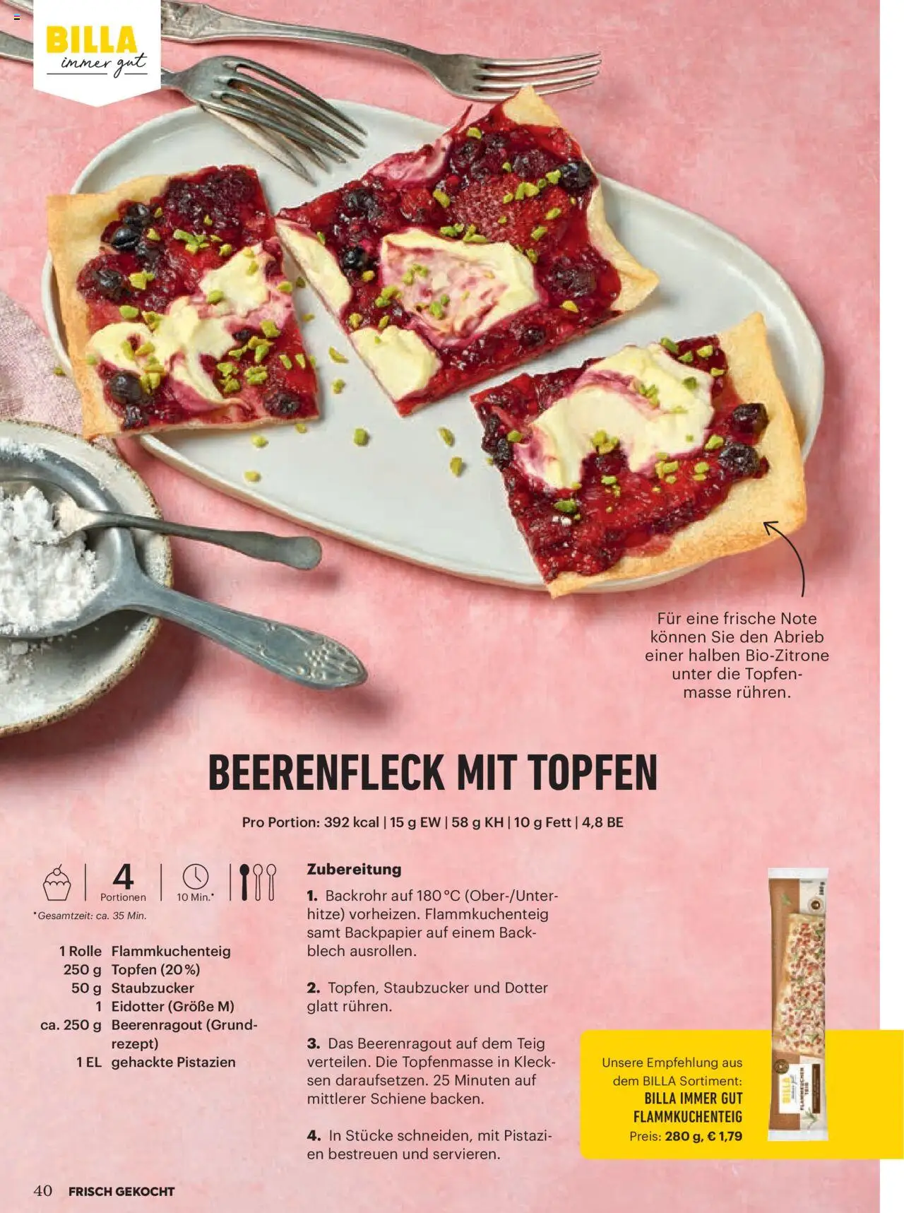Billa Frisch Gekocht gültig ab 03.07.2025 | Seite: 40