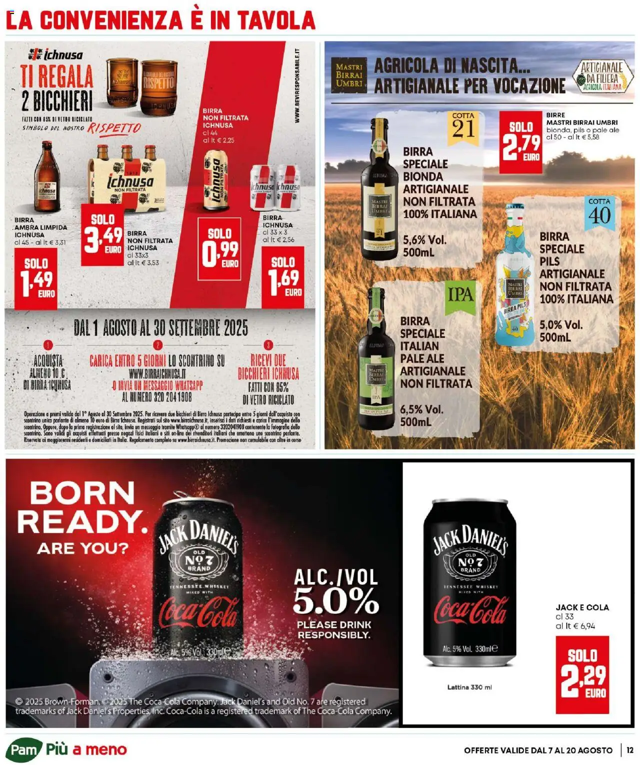 Volantino Panorama del 07.08.2025 | Pagina: 12 | Prodotti: Birra, The