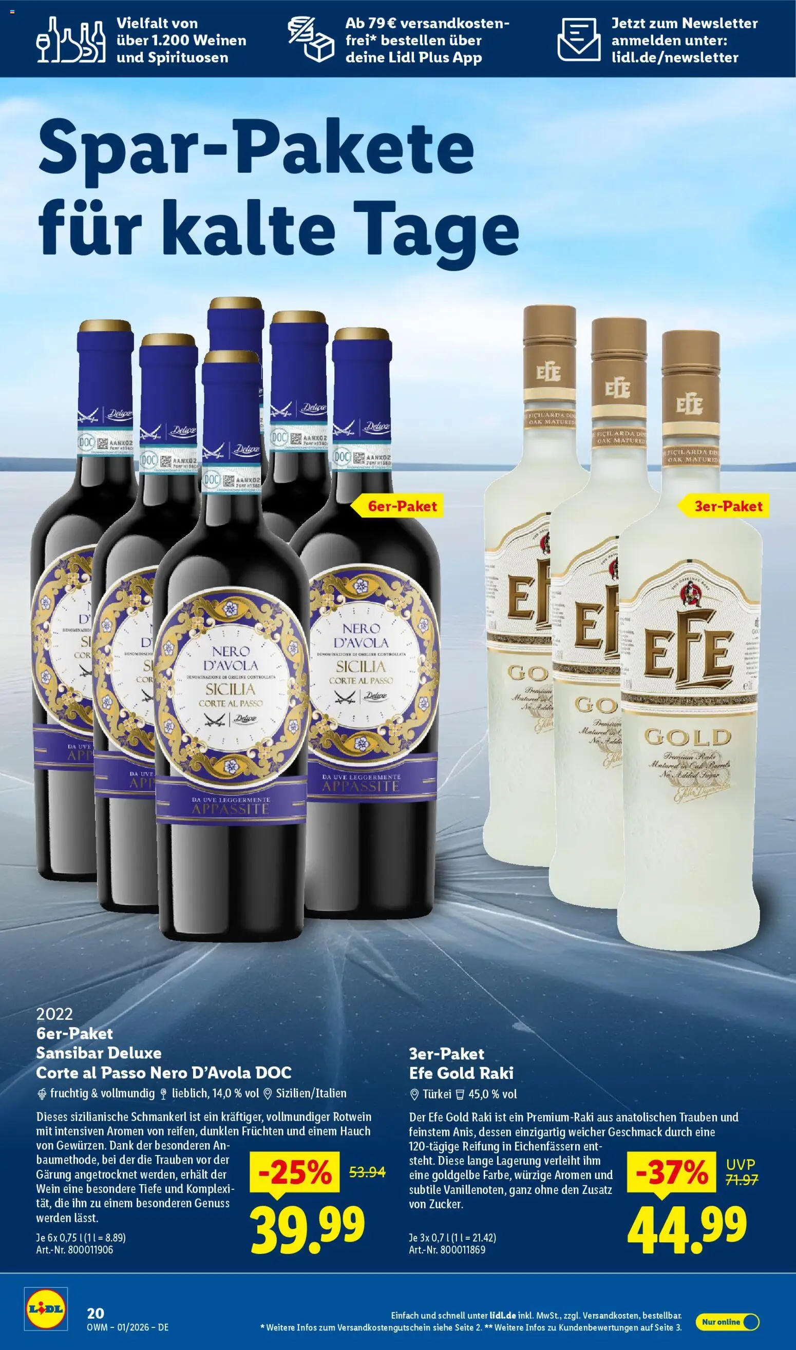 Lidl - Prospekt – gültig ab 01.01.2026 | Seite: 20