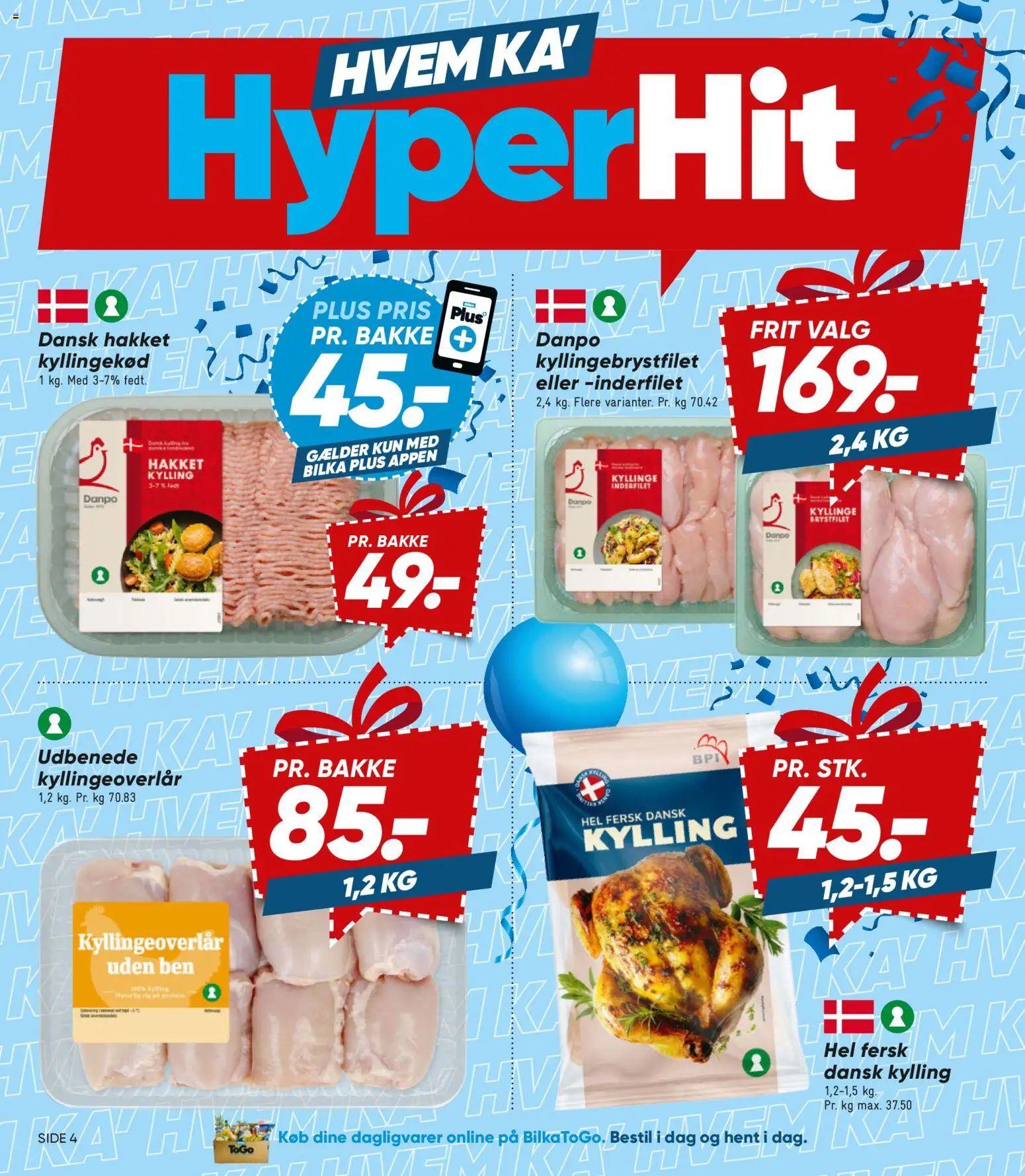 Bilka tilbudsavis – gyldig fra 20.02.2026 | Side: 4 | Produkter: Kyllingekød