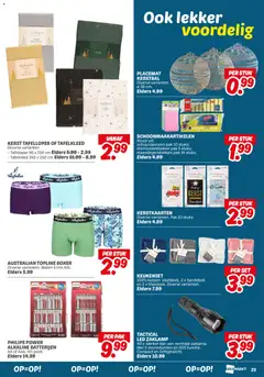 Dekamarkt - Folder - Voorbeeld van een folder van Dekamarkt, geldig van 09.12.2025 | Pagina: 25 | Producten: Zaklamp, Handdoek, Batterijen