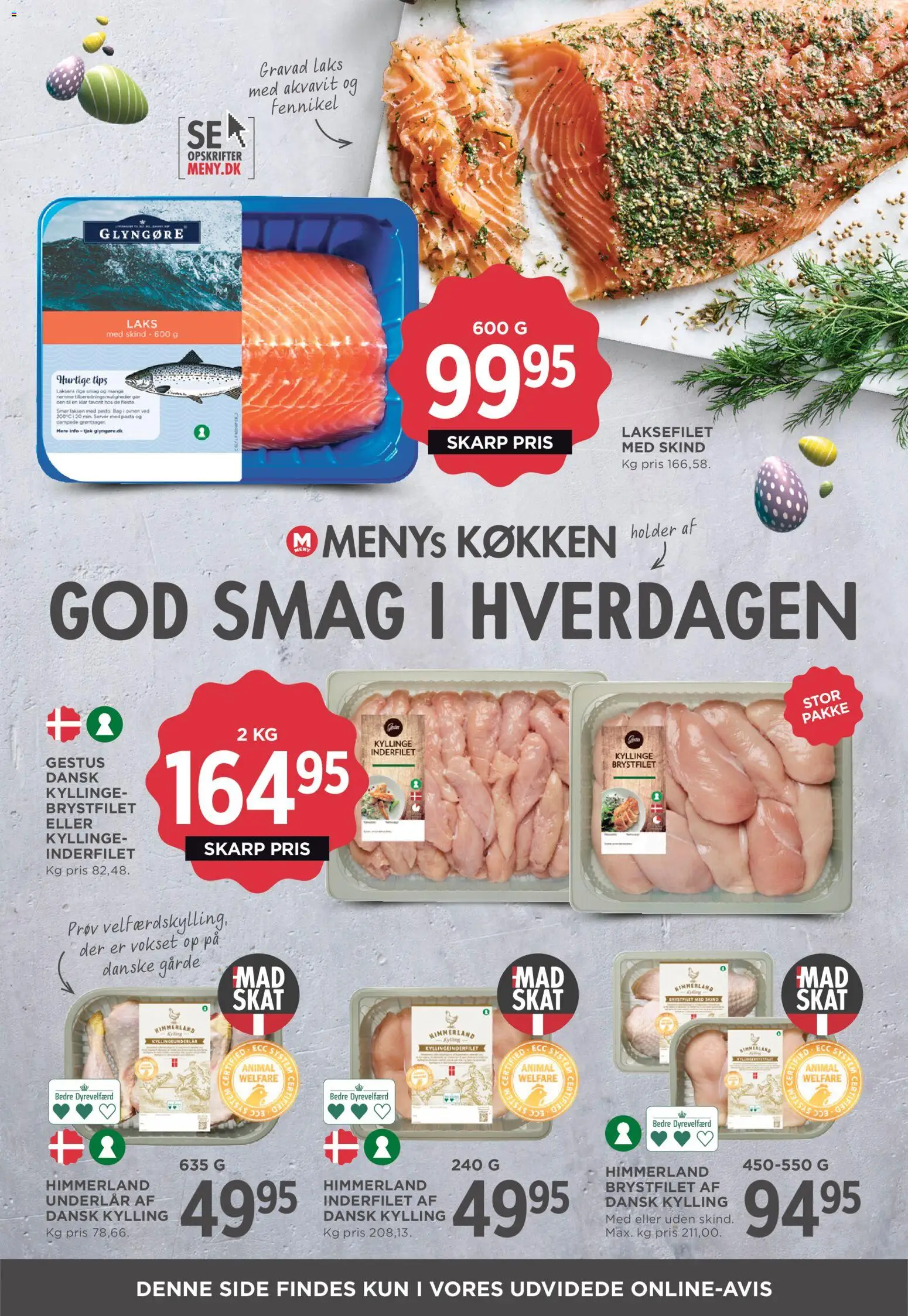 Meny tilbudsavis – gyldig fra 27.03.2026 | Side: 18 | Produkter: Pasta, Fennikel