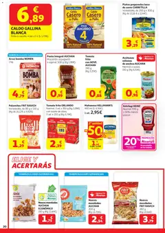 Vista previa Alcampo  HG Unico Mad válido desde el 07.04.2026 | Página: 26 | Productos: Aceite, Pasta, Té, Anchoa