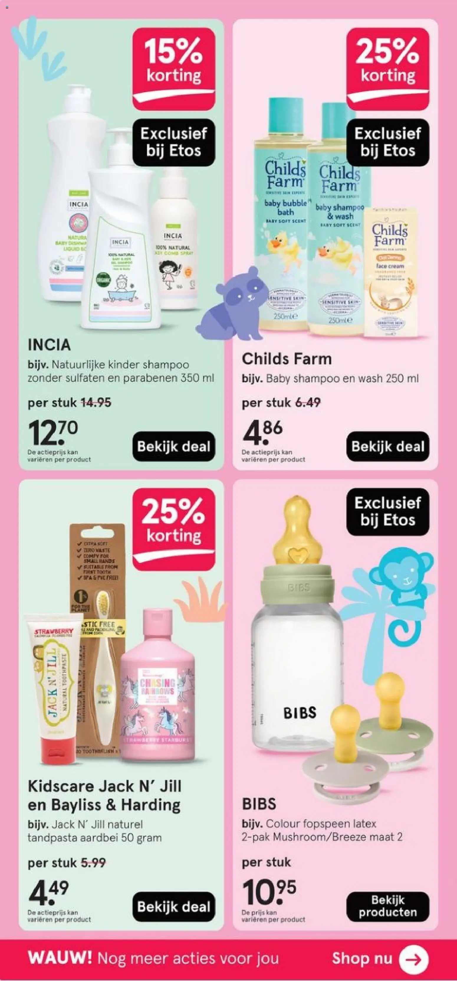 {H1} | Pagina: 62 | Producten: Tandpasta, Kan, Kinder, Shampoo