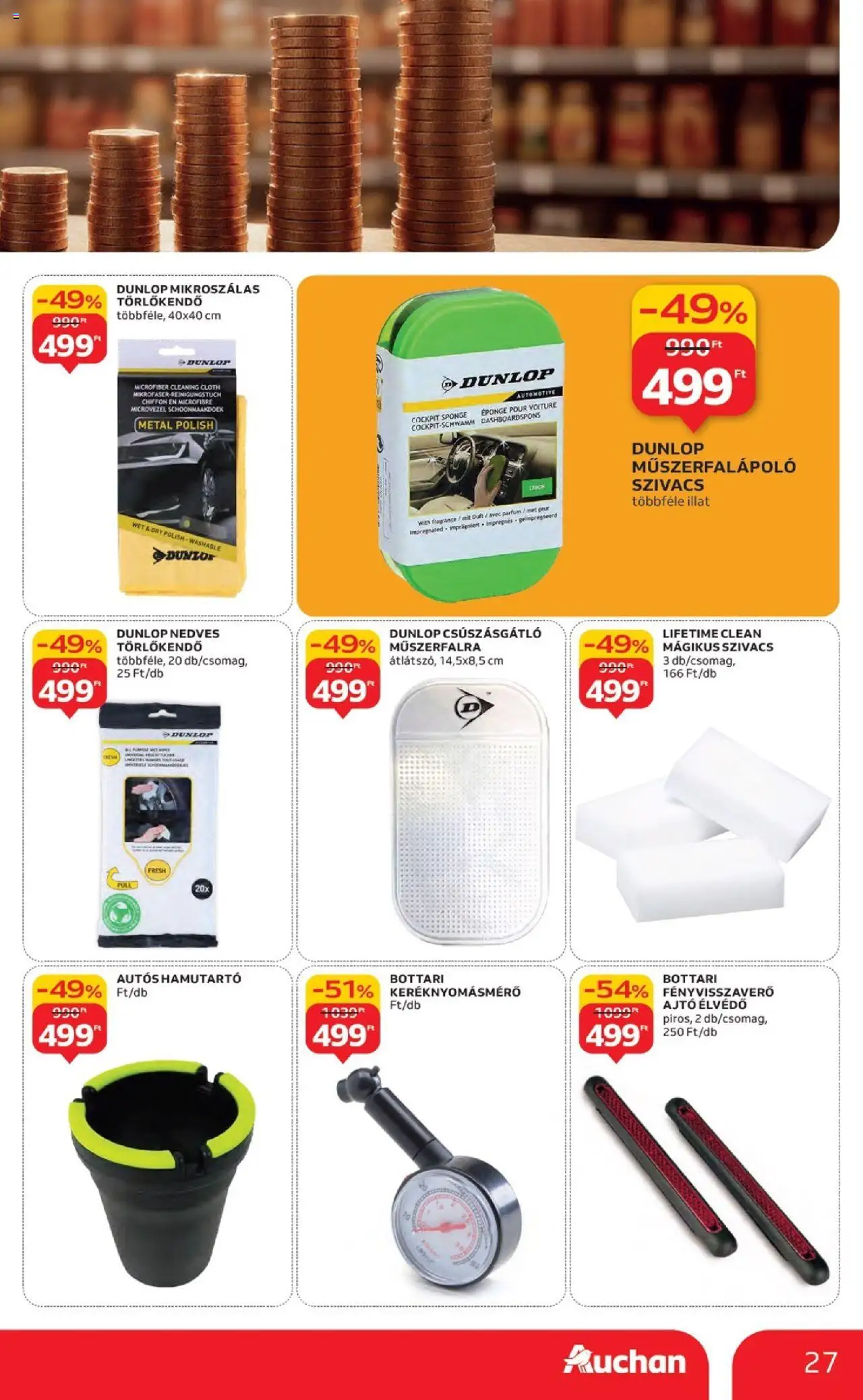 Auchan akciós ujság - amely érvényes a következő dátumtól: 18.09.2025 | Oldal: 27 | Termékek: Törlőkendő, Parfüm, Nedves törlőkendő