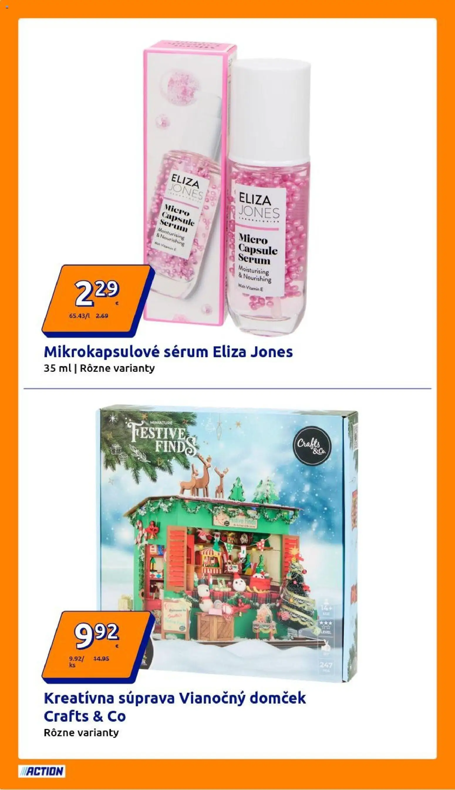 Nové Action akcie – leták je platný od 05.11.2025 | Strana: 8