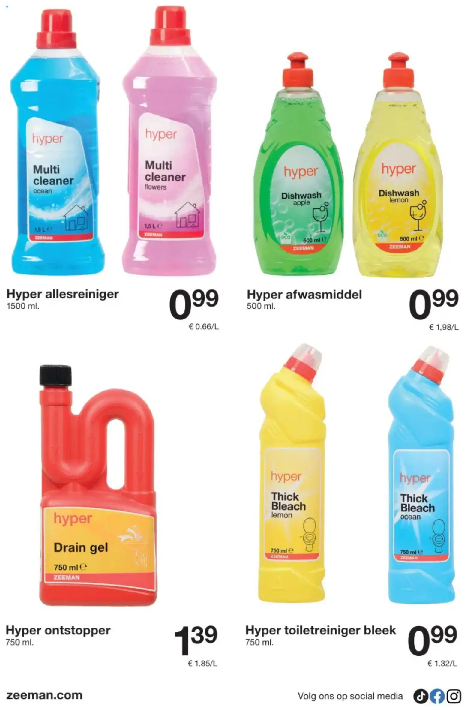 {H1} | Pagina: 4 | Producten: Allesreiniger, Afwasmiddel, Gel