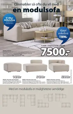 Forhåndsvisning av JYSK kundeavis gyldig fra 01.12.2025 | Side: 15 | Produkter: Puff, Суміш дитяча, Sjeselong