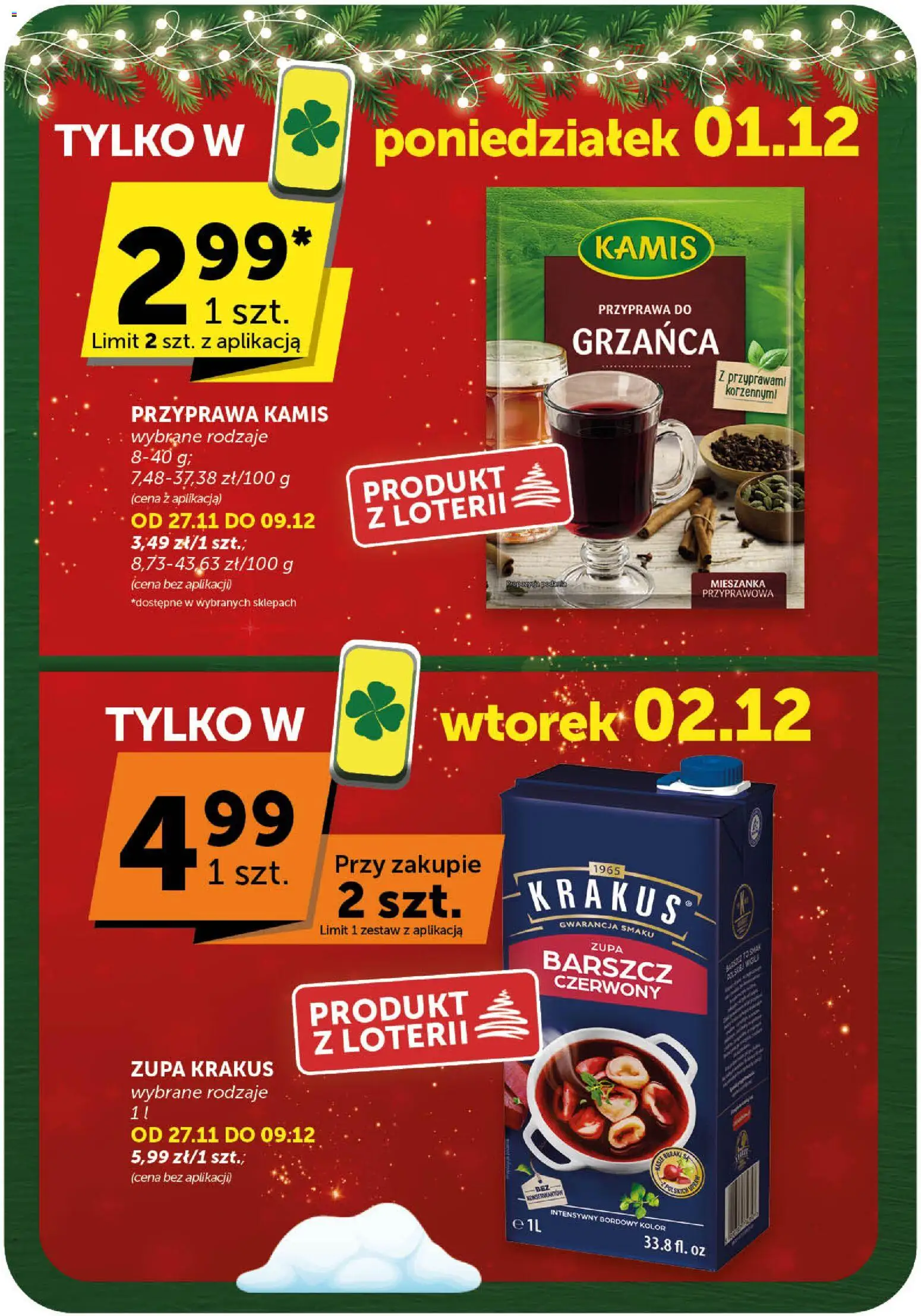 ABC Gazetka - Minimarket od 27.11.2025 | Strona: 6 | Produkty: Barszcz, Zupa