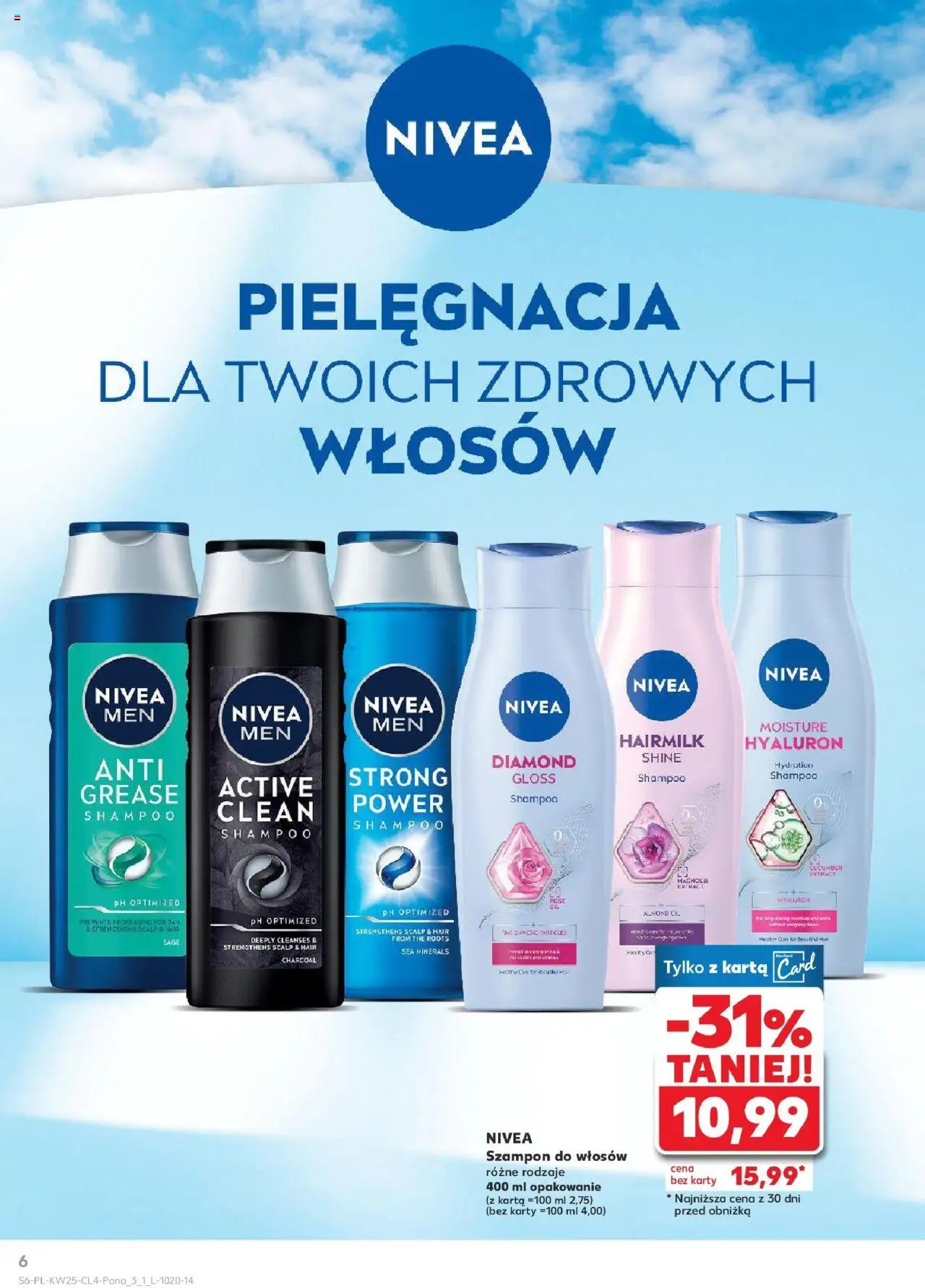 Kaufland gazetka - Piękne okazje na lato od 18.06.2025 | Strona: 6 | Produkty: Karta, Szampon