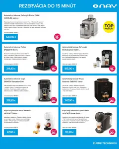 NAY Elektrodom leták platný od 03.12.2025 | Strana: 13 | Produkty: Kapsulový kávovar, Automatický kávovar, Čerpadlo, Kávovar