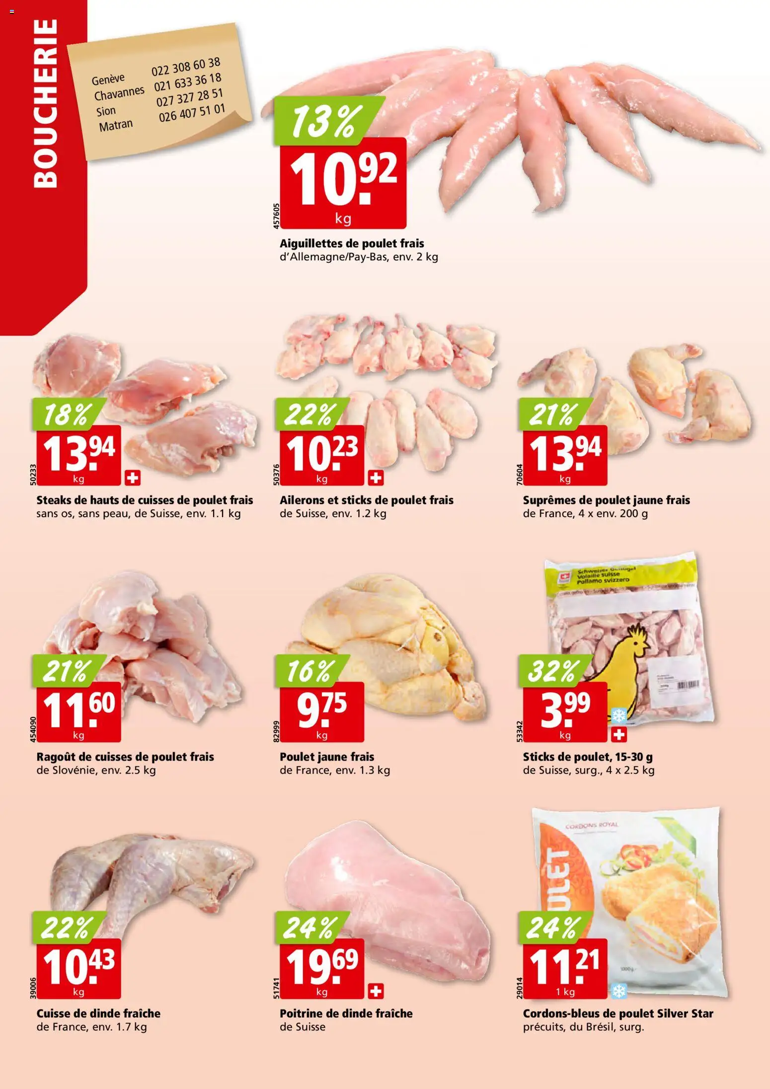 Aligro Aktionen Chavannes, Matran, Genève, Sion – gültig ab 17.11.2025 | Seite: 6