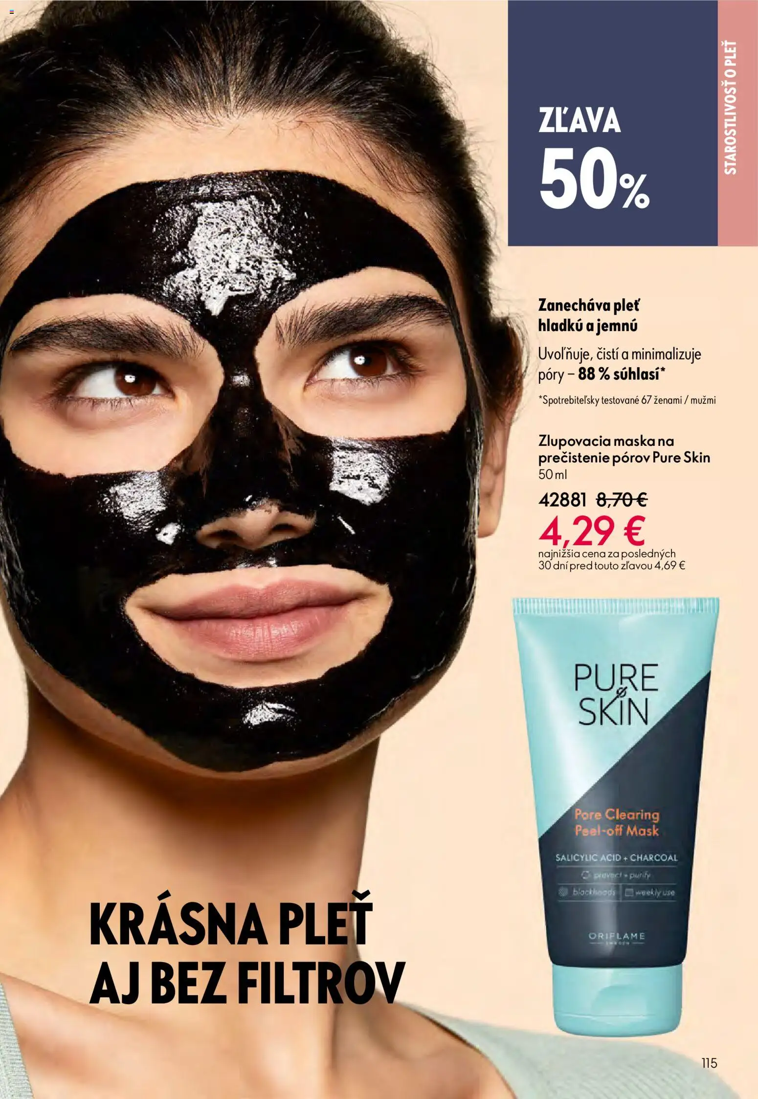 Nové Oriflame akcie – leták je platný od 12.11.2025 | Strana: 115 | Produkty: Maska