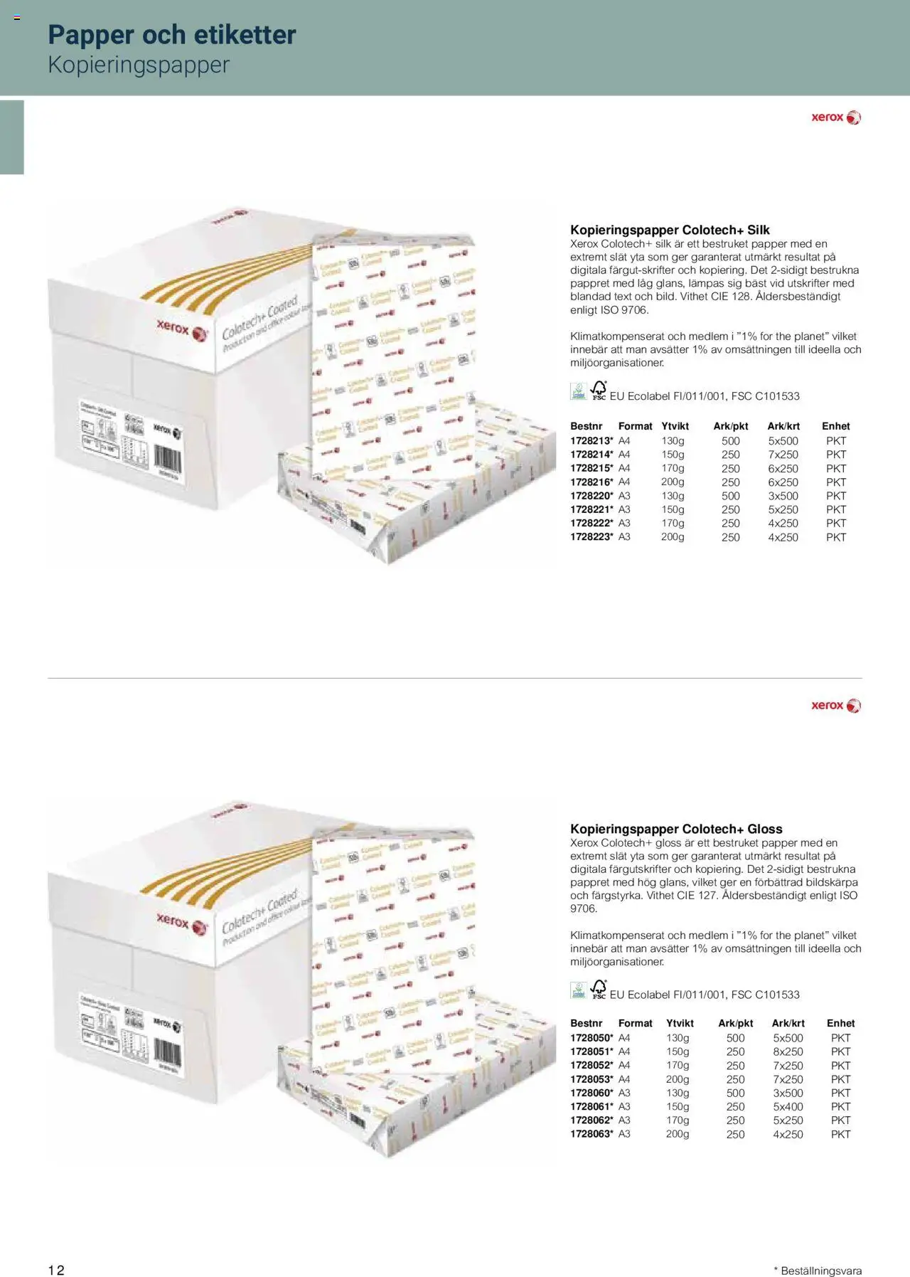 Office Depot reklamblad aktuell från 15.02.2024 | Sida: 14 | Produkter: Papper, Kopieringspapper