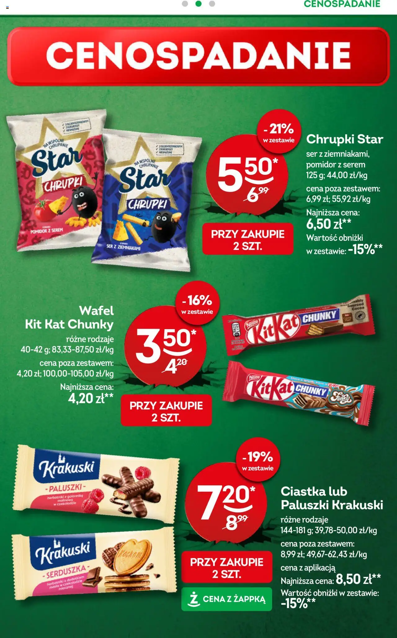 Żabka Gazetka od 08.10.2025 | Strona: 11 | Produkty: Galaretka, Herbatniki, Ser, Ciastka