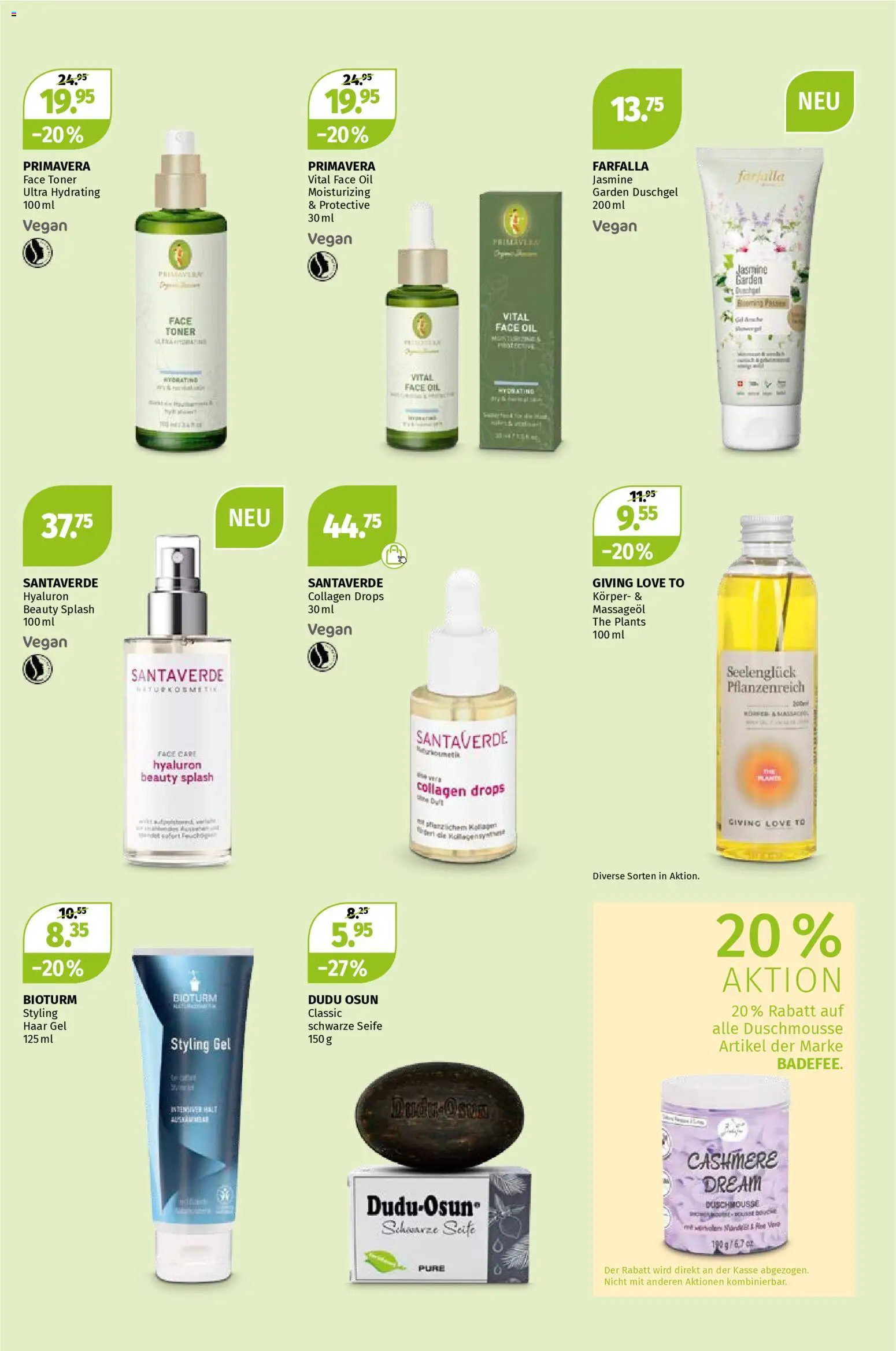 Müller aktionen Fürs Osternest blumige Düfte – gültig ab 26.03.2026 | Seite: 5 | Produkte: Massageöl, Duschgel, Reis, Shower Gel