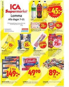 ICA Supermarket - Lomma - Förhandsvisning av reklamblad från butik ICA Supermarket aktuell från 02.03.2026