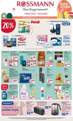 Rossmann Prospekt 	 ab 30.03.2026 gültig