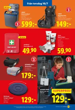 Lidl reklamblad aktuell från 07.07.2025 | Sida: 25 | Produkter: Ryggsäck