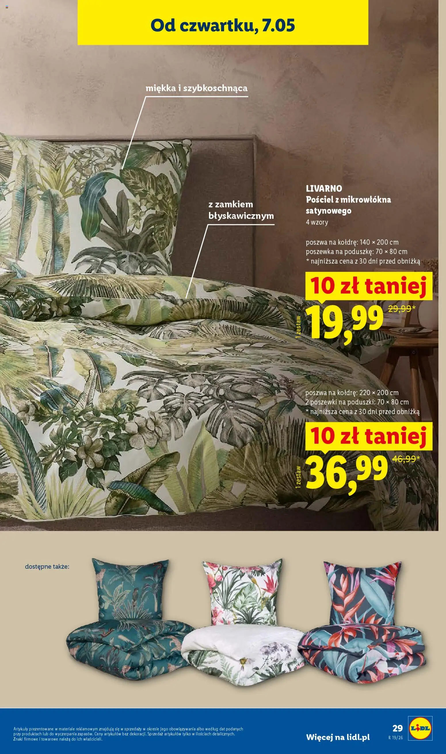 Lidl Katalog od 04.05.2026 | Strona: 29 | Produkty: Pościel