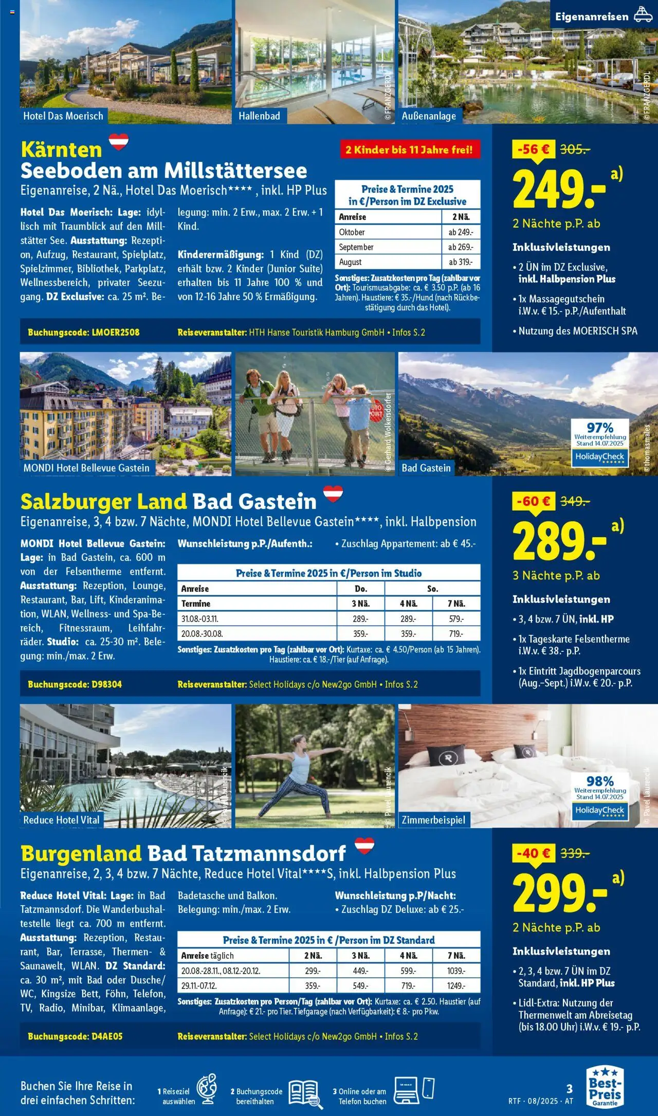 Lidl Lohnt Sich gültig ab 13.08.2025 | Seite: 3 | Produkte: Telefon, Uhr, Bad