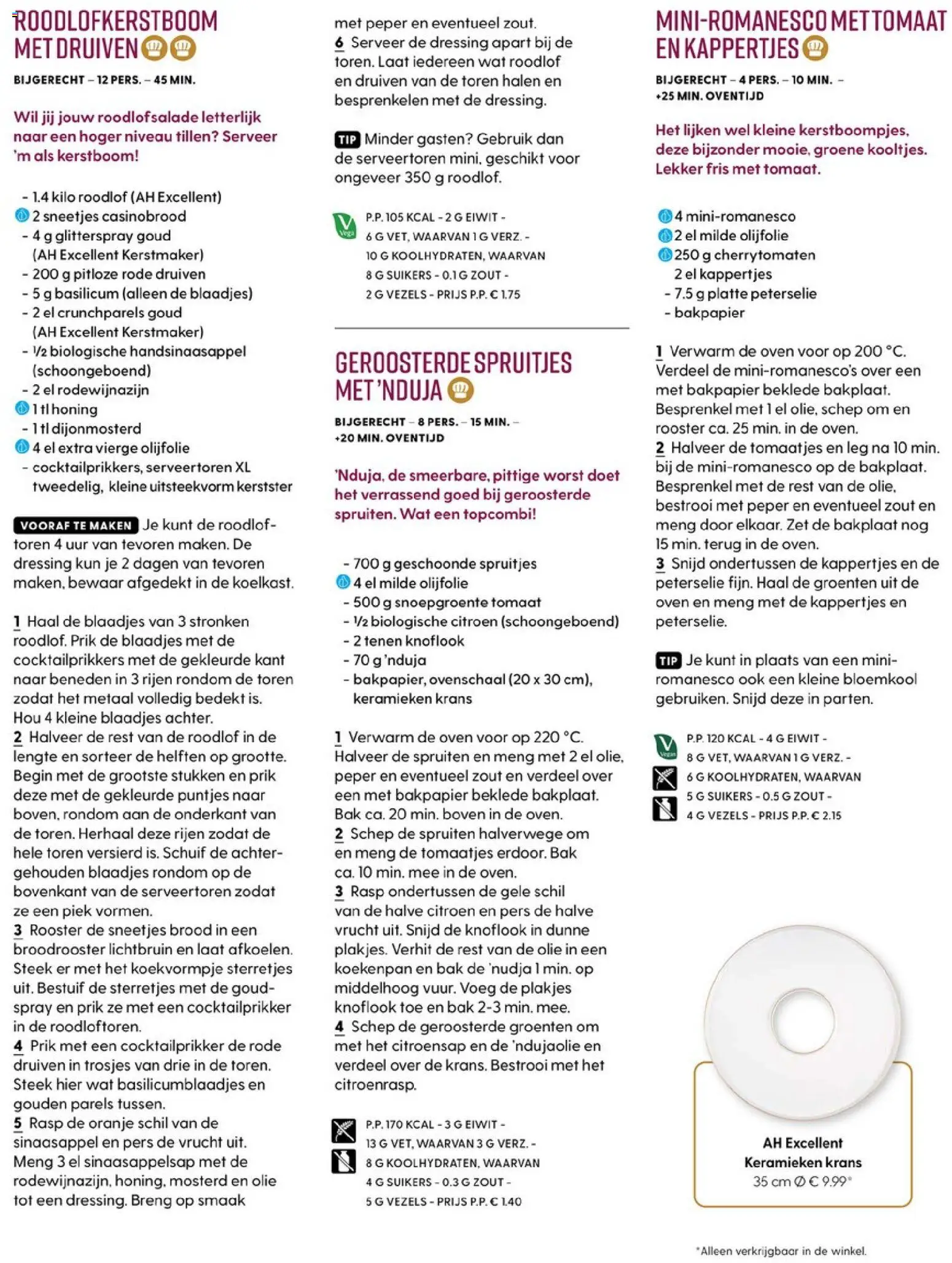 {H1} | Pagina: 128 | Producten: Cocktailprikkers, Worst, De oven, Knoflook