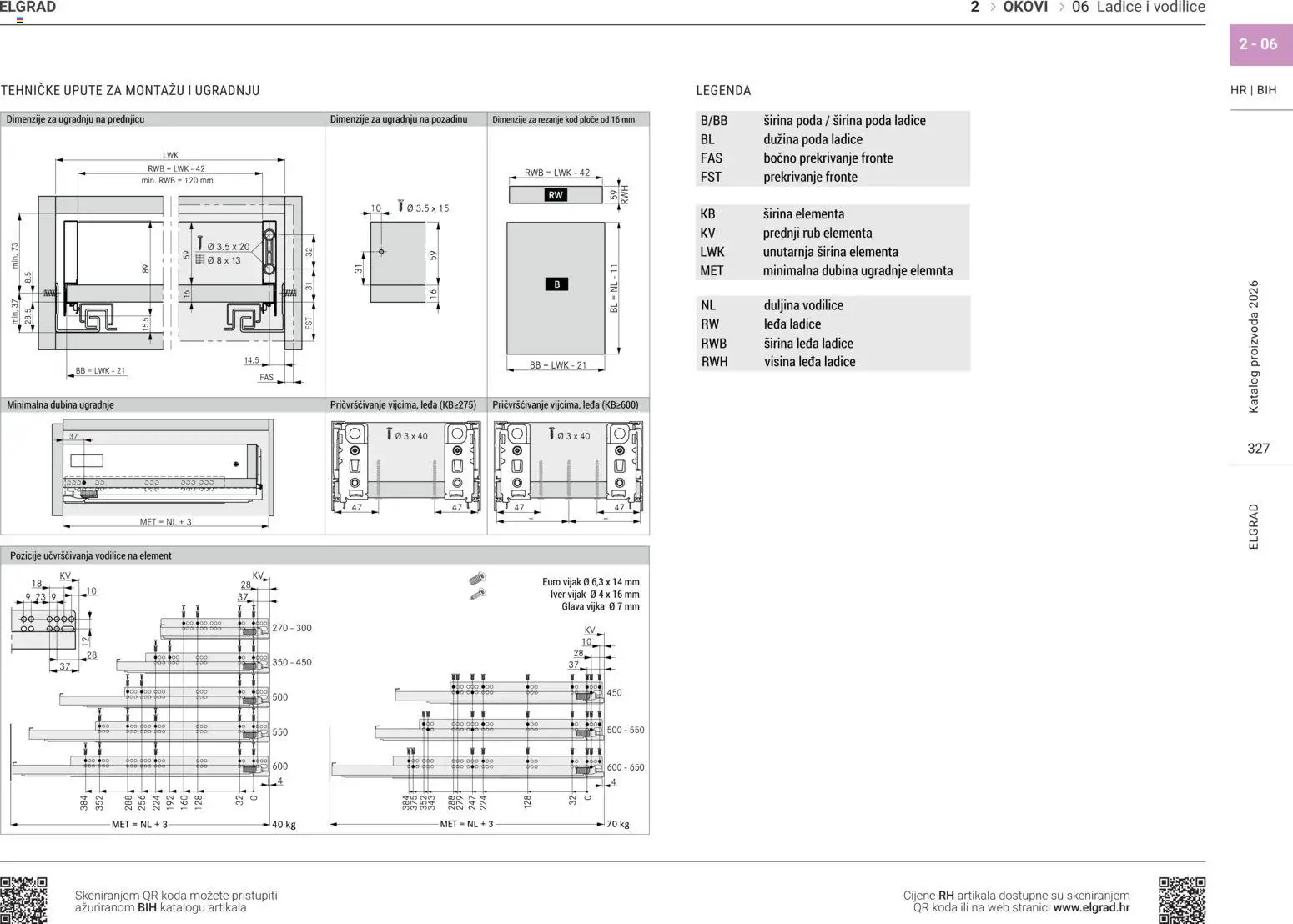 Elgrad katalog | vrijedi od 14.04.2026 | Stranica: 40 | Proizvodi: Ladice