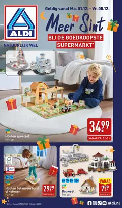 Aldi - Sint special - Voorbeeld van een folder van Aldi, geldig van 01.12.2025
