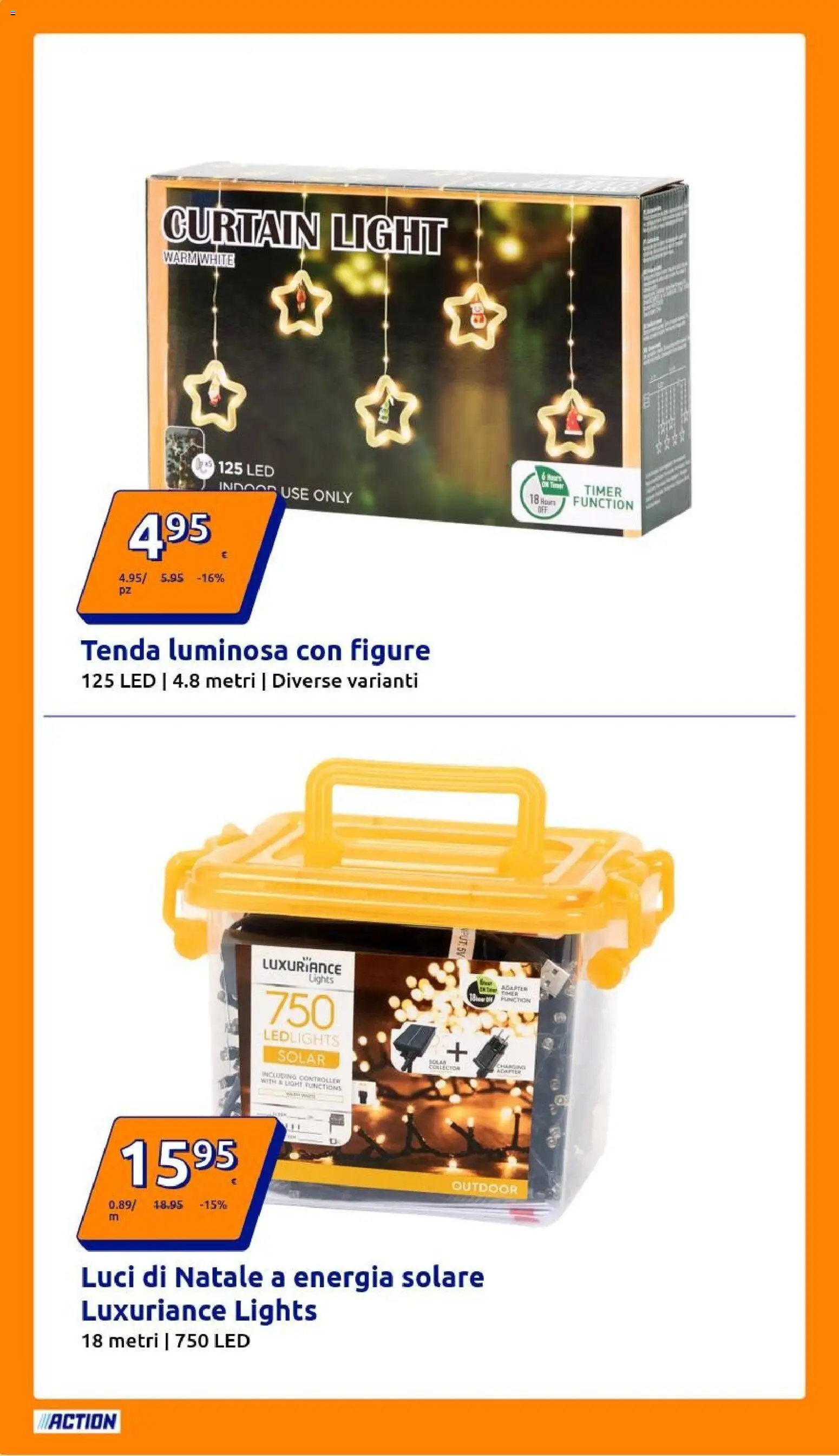 Volantino Action del 29.10.2025 | Pagina: 8 | Prodotti: Tenda